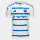 Camisa Cruzeiro II 25/26 - Torcedor Masculina - Branco e Azul