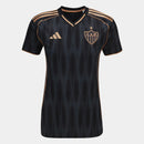 Camisa Atlético-MG III 25/26 - Torcedor Feminina - Preta e Dourado