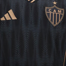 Camisa Atlético-MG III 25/26 - Torcedor Masculina - Preto e Dourado