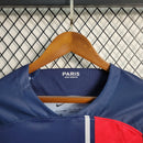 Camisa PSG Home 23/24 Manga Longa - Azul