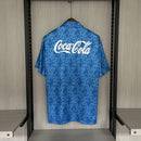 Camisa Cruzeiro Titular 93/94 - Versão Retrô Coca-Cola - Azul
