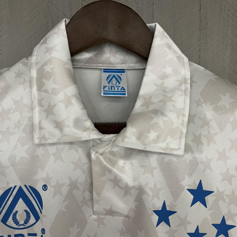 Camisa Cruzeiro Fora 93/94 - Versão Retrô Coca-Cola - Branca