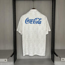 Camisa Cruzeiro Fora 93/94 - Versão Retrô Coca-Cola - Branca
