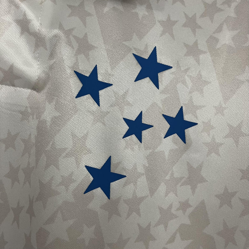 Camisa Cruzeiro Fora 93/94 - Versão Retrô Coca-Cola - Branca