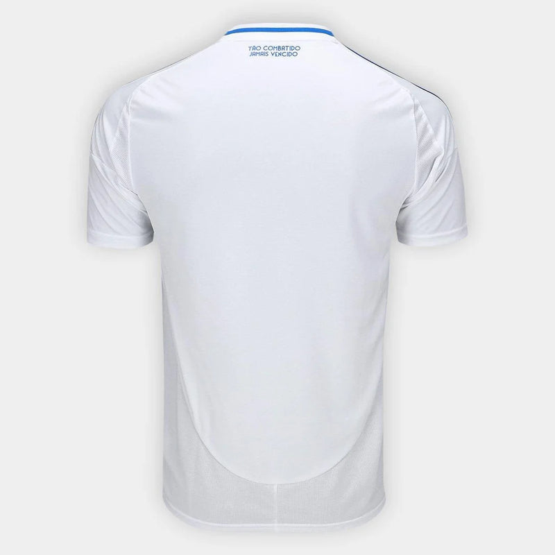 Camisa Cruzeiro II 25/26 - Torcedor Masculina - Branco e Azul