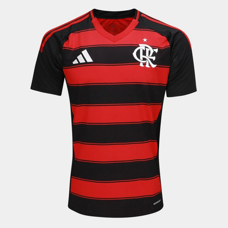 Camisa Flamengo 25/26 - Torcedor Masculina - Vermelho e Preto