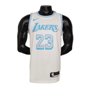 Camisa Regata Los Angeles Lakers Branca Crew Neck - Nike - Masculina