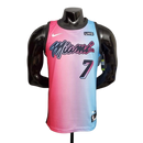 Camisa Regata NBA Miami Heat Rosa e Azul - Nike - Masculina