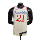 Camisa Regata NBA Philadelphia 76ers Bege - Nike - Masculina