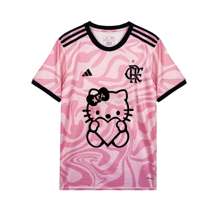 Camisa Flamengo x Hello Kitty - Versão Torcedor 25/26