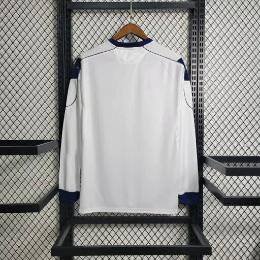 Camisa Retro Manchester United II Manga Longa Umbro 1999/00 Branco
