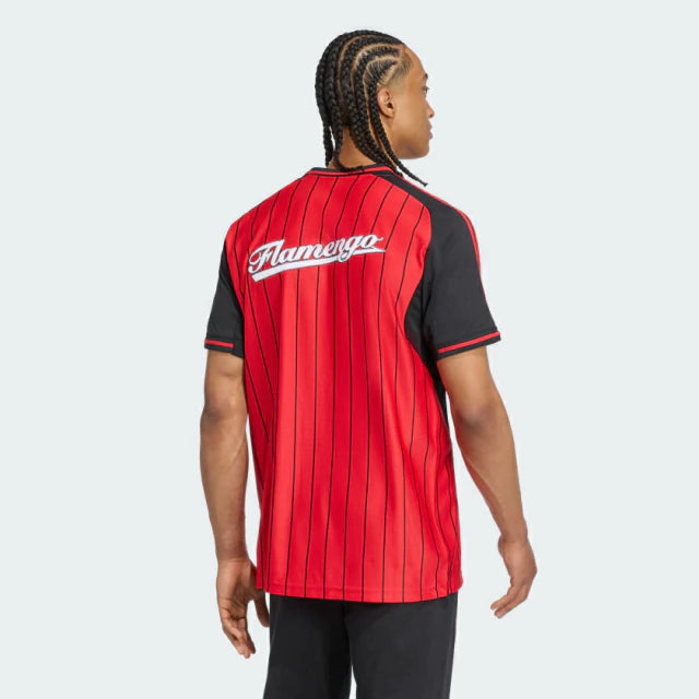Camisa Flamengo Edição Especial Mundial de Clubes 2025 - Estilo Baseball - Masculino